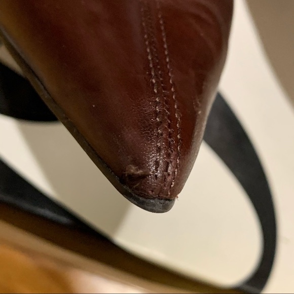 Nine West women’s genuine leather heel boots - Picture 5 of 10